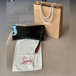 Christian Louboutin Loubi Twist Clutch